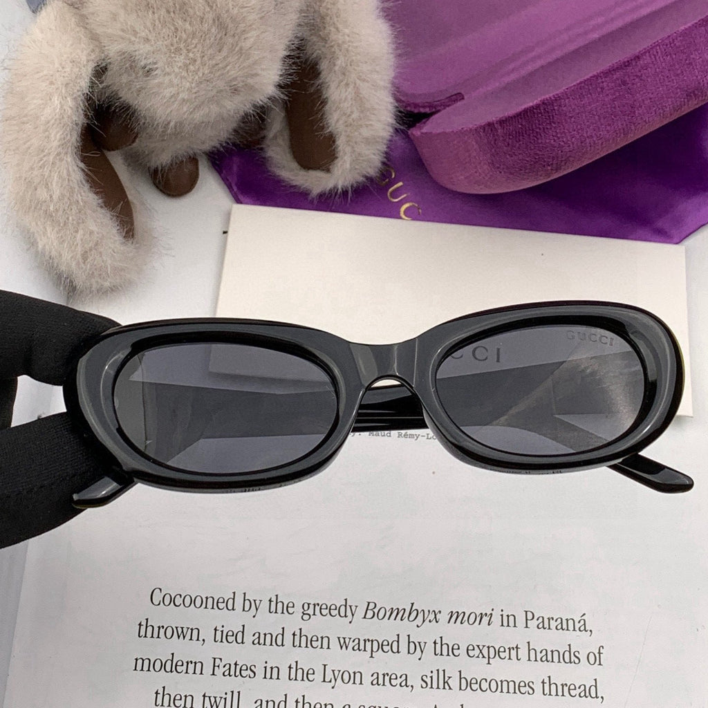 OVAL FRAME SUNGLASSES G364 IN ACETATE