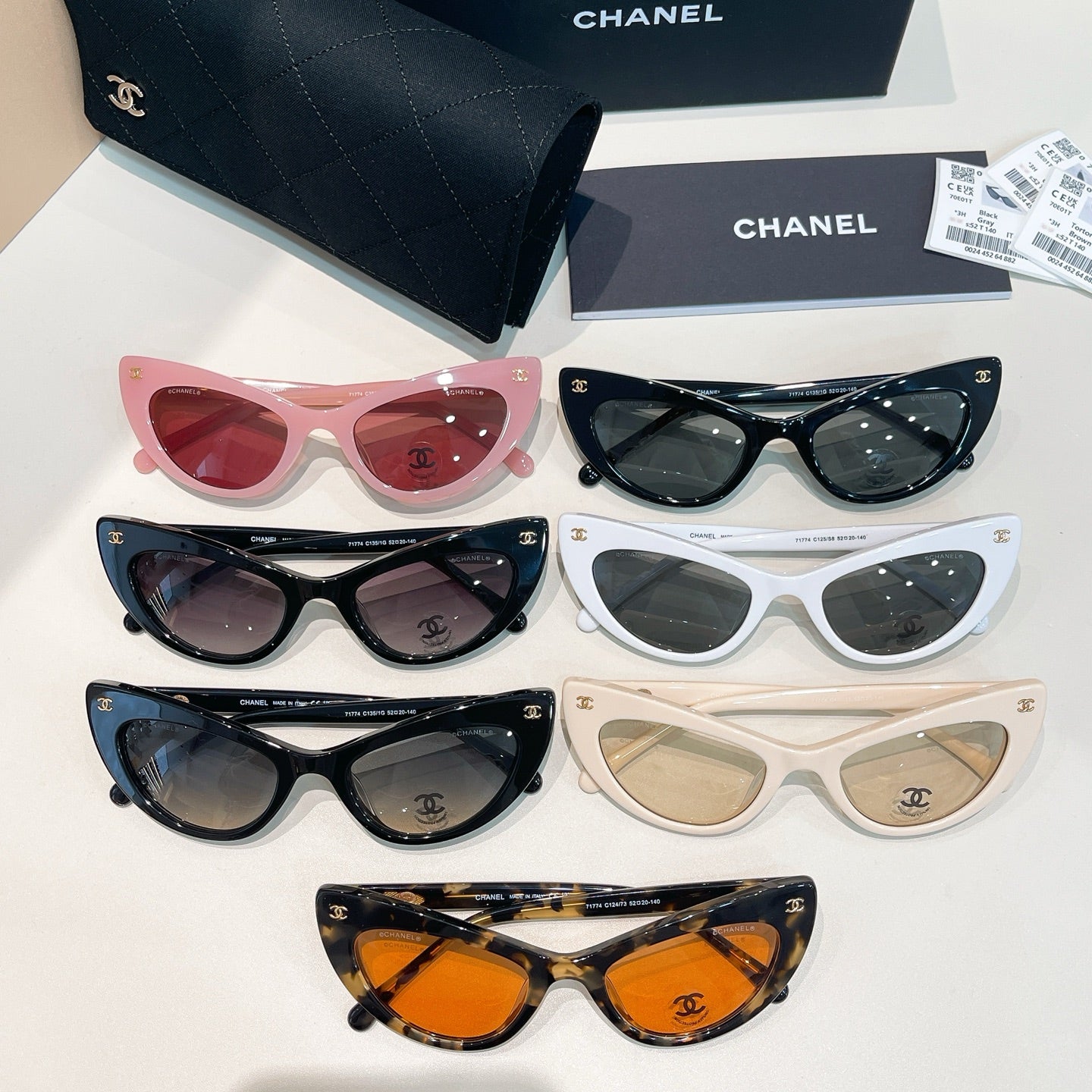 Chanel Cat Eye Sunglasses 152193